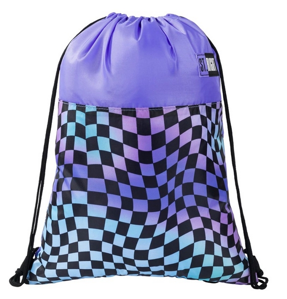 Worek na obuwie Stright  SO-01 Wavy Chessboard 691331 Majewski